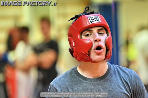 2019-05-30 Milano - pound4pound boxe gym 2350 Flavio Meles vs Davide Zoppolato